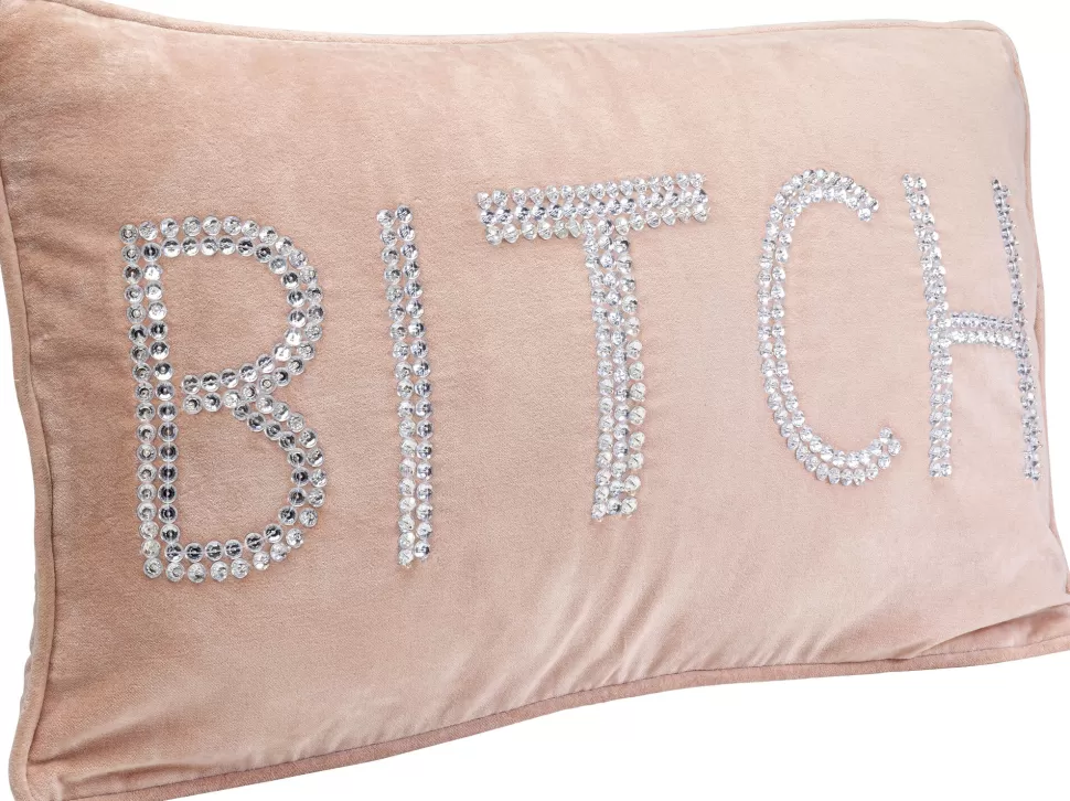 KARE Design Kussen Beads Bitch Blush 35x60cm Outlet