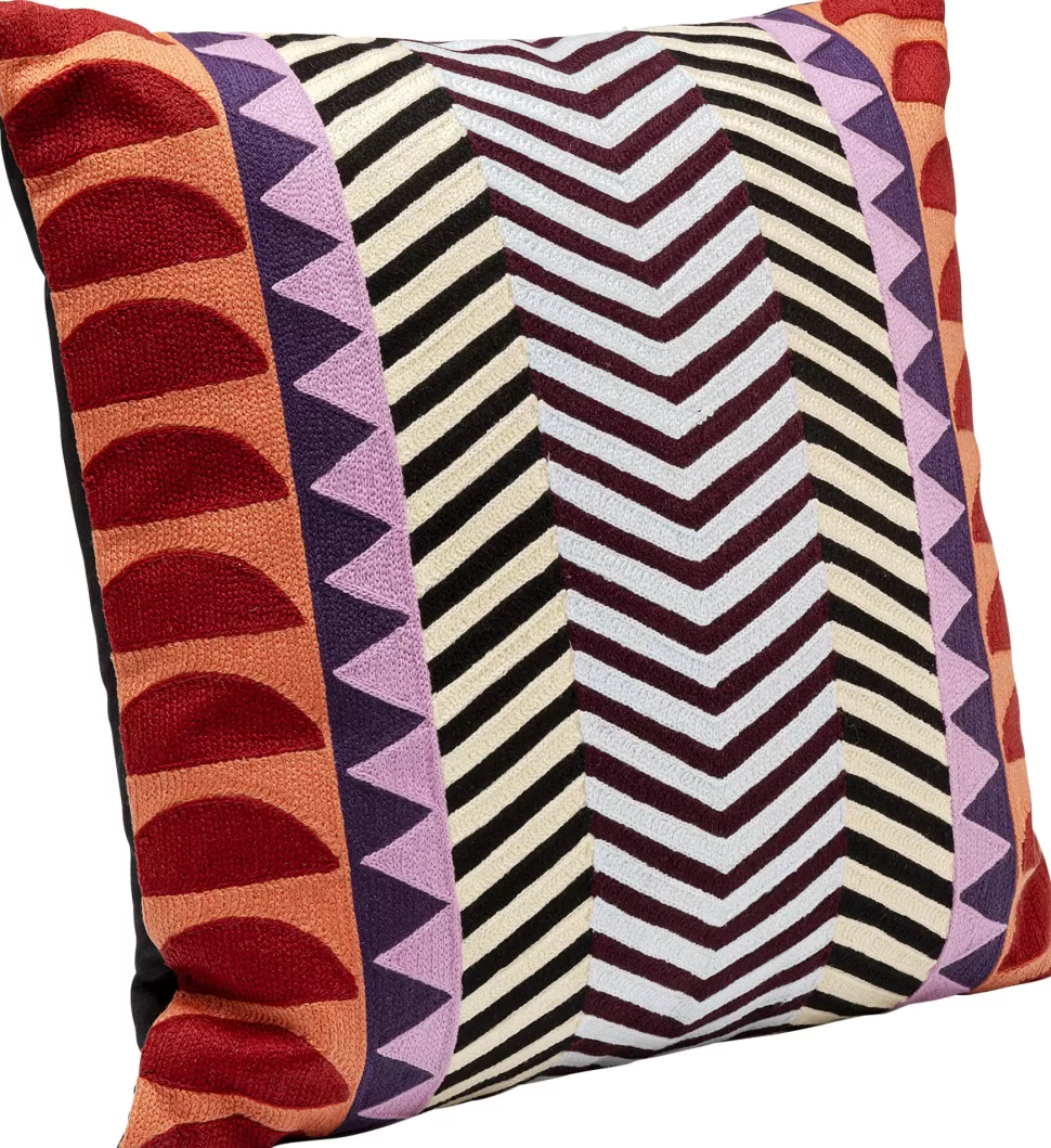 KARE Design Kussen Colour Block Zig Zag 45x45cm Flash Sale