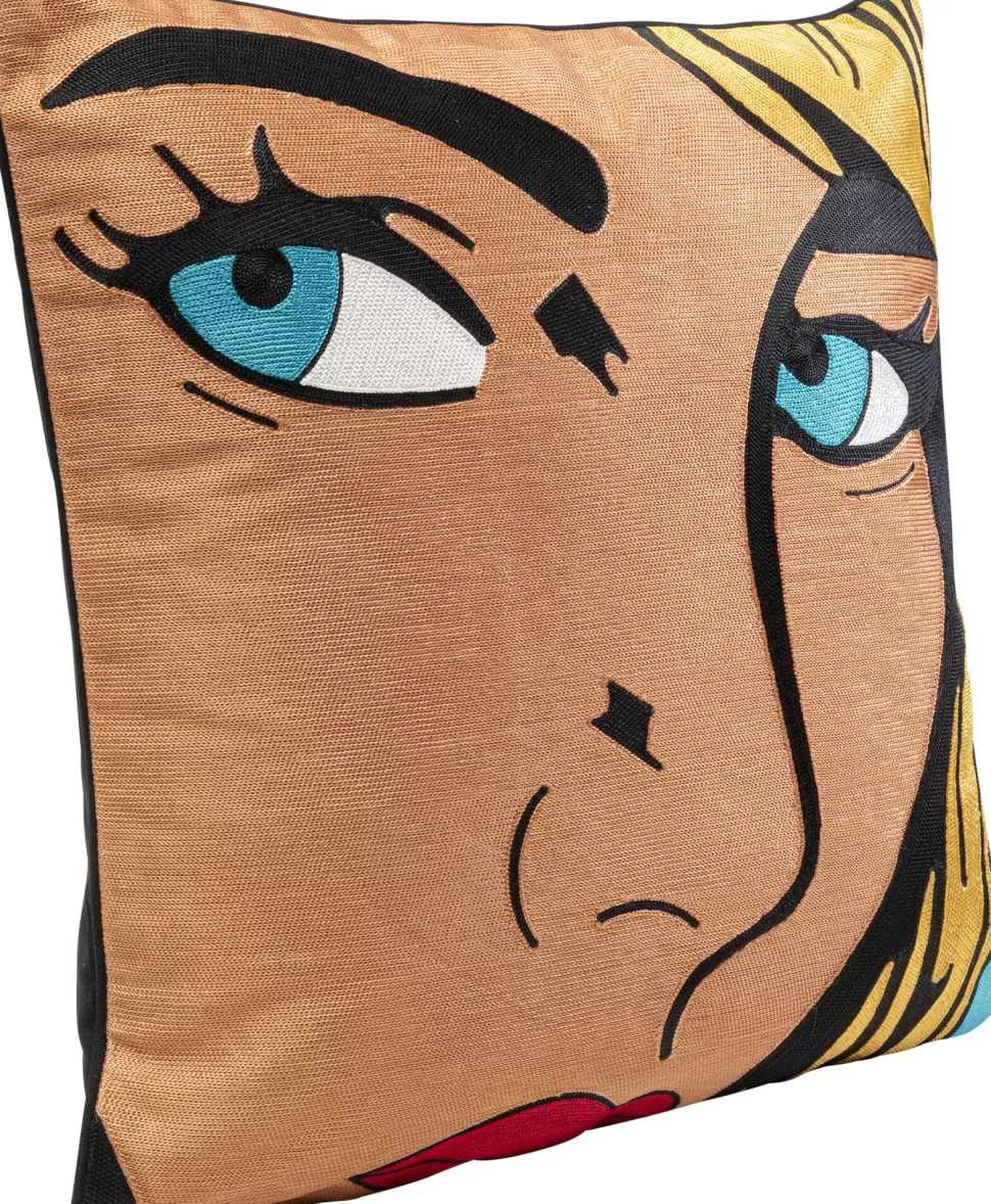 KARE Design Kussen Comic Lady 50x50cm Discount