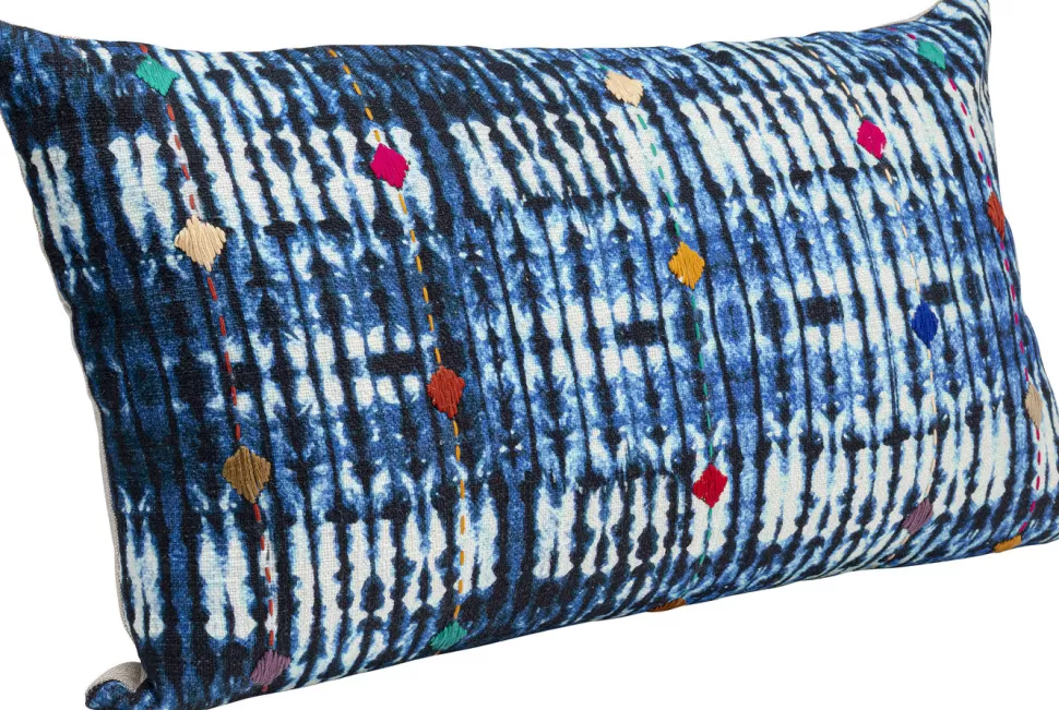KARE Design Kussen Desna Patchwork Blue 60x35cm Cheap