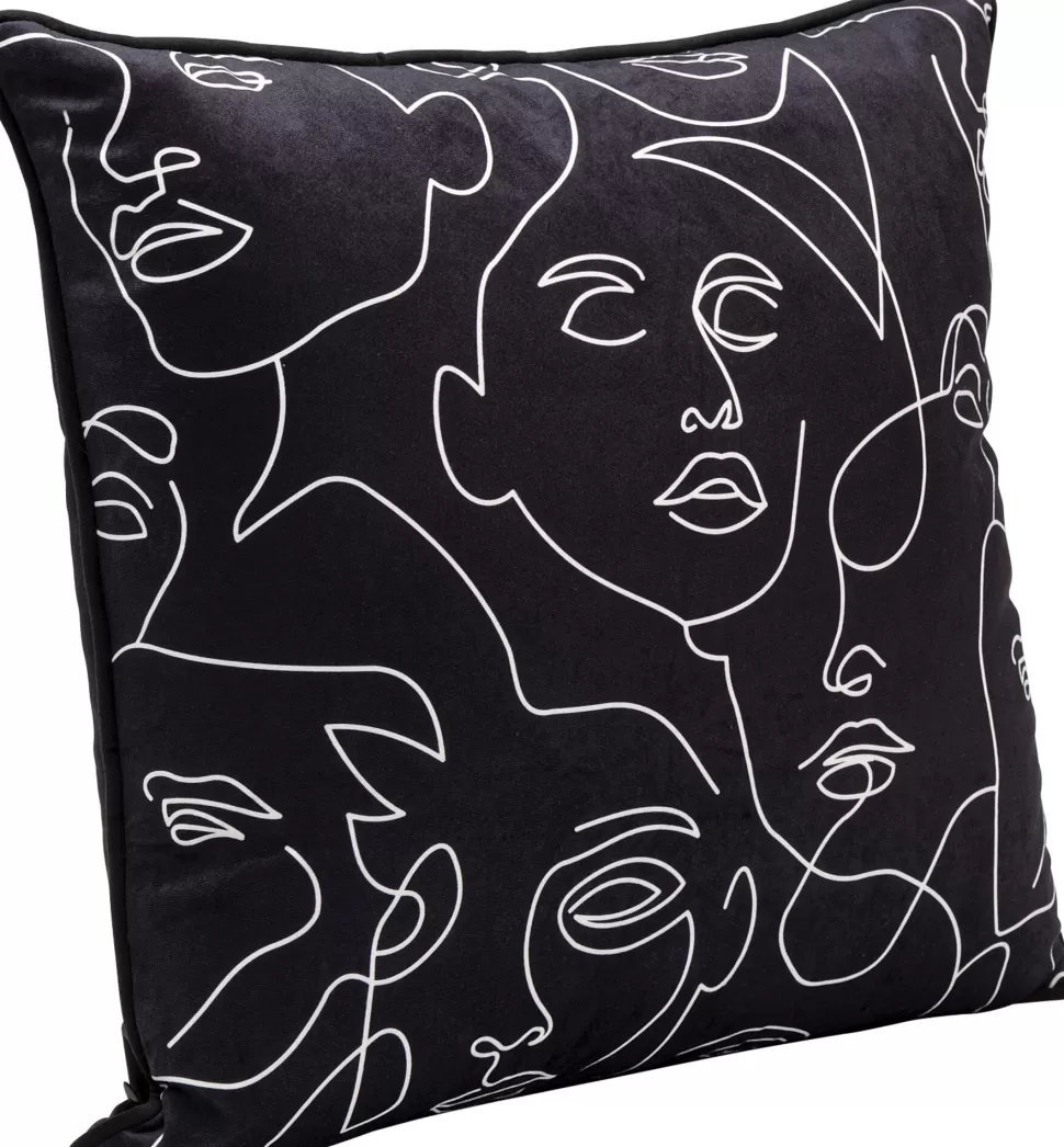 KARE Design Kussen Faces 45x45cm Cheap