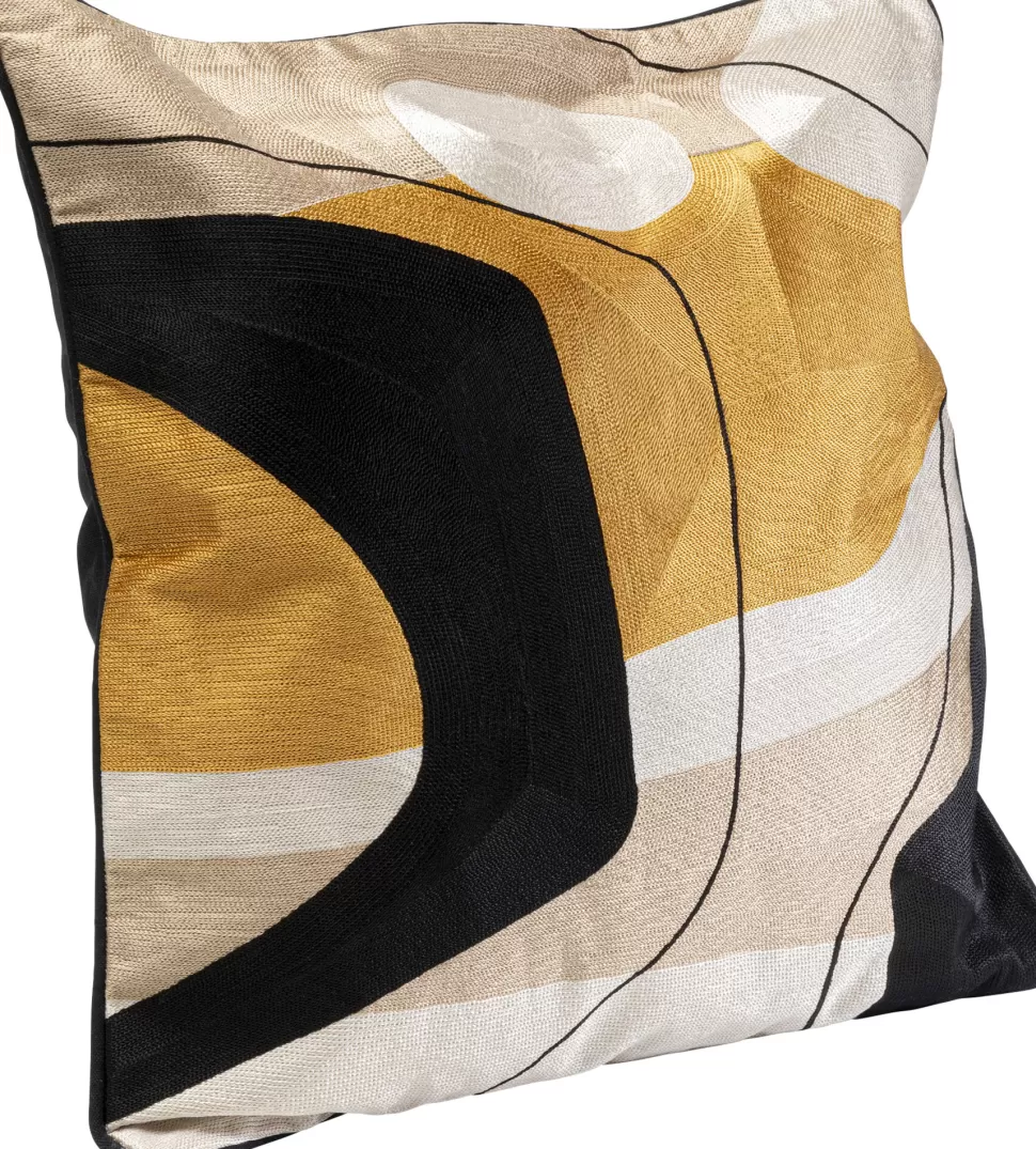 KARE Design Kussen Fields Yellow 50x50cm Clearance