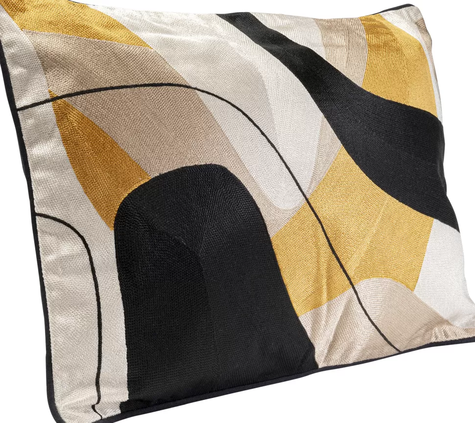 KARE Design Kussen Fields Yellow 60x40cm Store