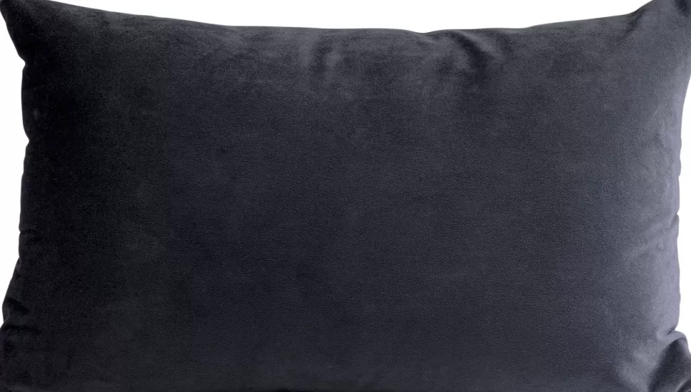 KARE Design Kussen Grete Plaid Black 50x30cm Online