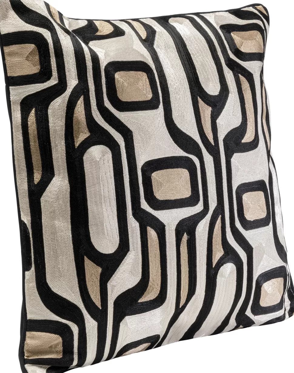 KARE Design Kussen Lybyrintho Line 50x50cm Online