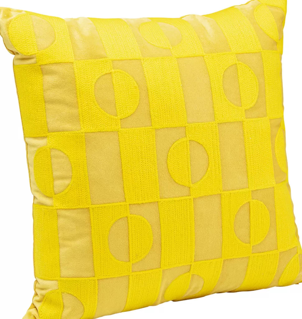 KARE Design Kussen Phase Geel 45x45cm Cheap