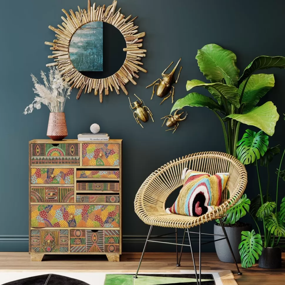 KARE Design Kussen Waves Multi 45x45cm Best