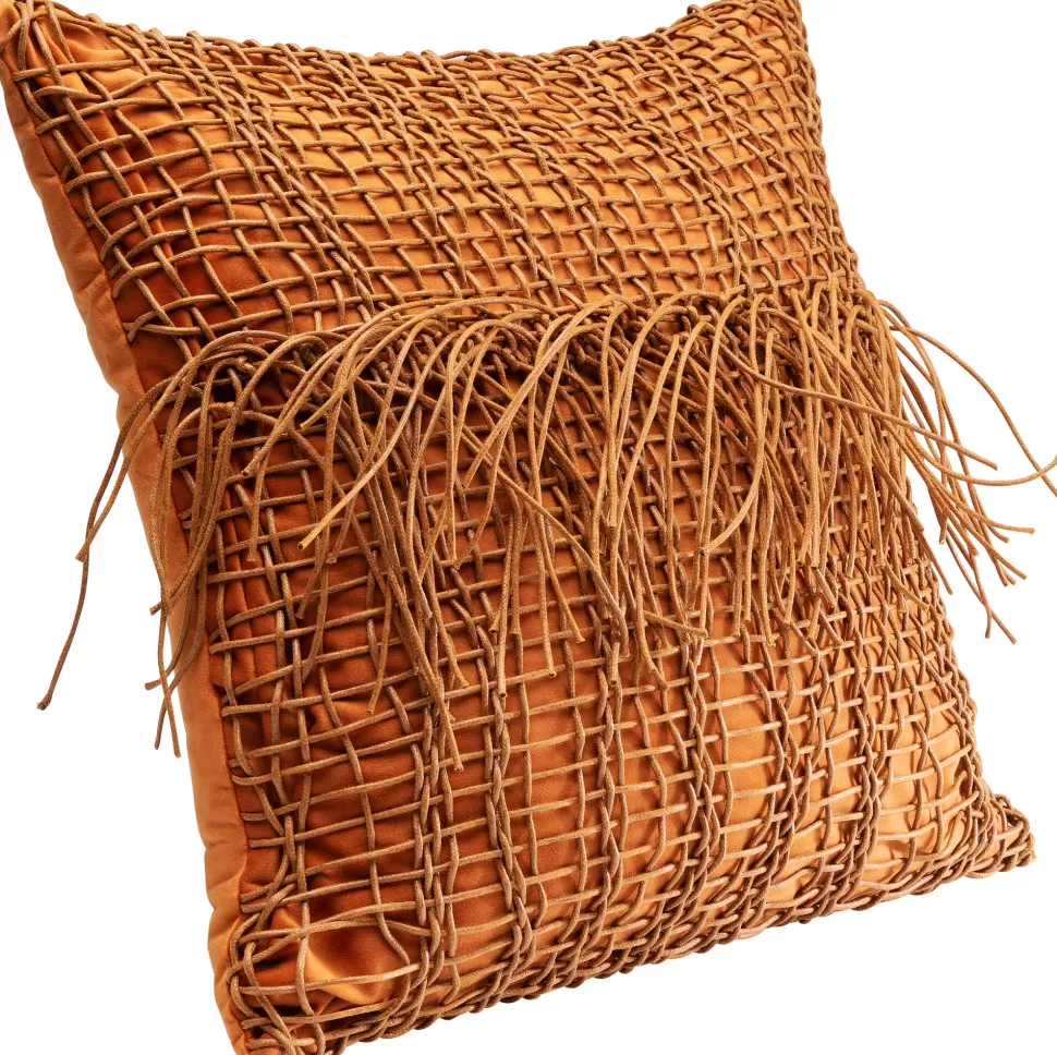 KARE Design Kussen Zoe Fringes 45x45cm Online