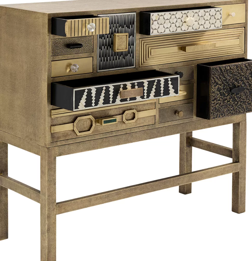 KARE Design Ladekast Chalet Gold 13 Drawers Store