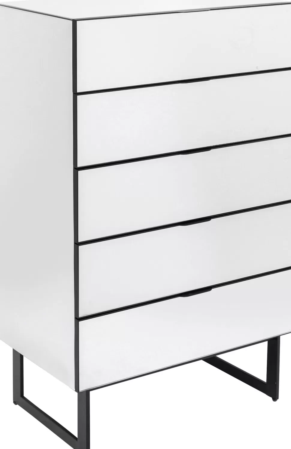 KARE Design Ladekast Soran 5 Drawers Black 65x114cm Cheap