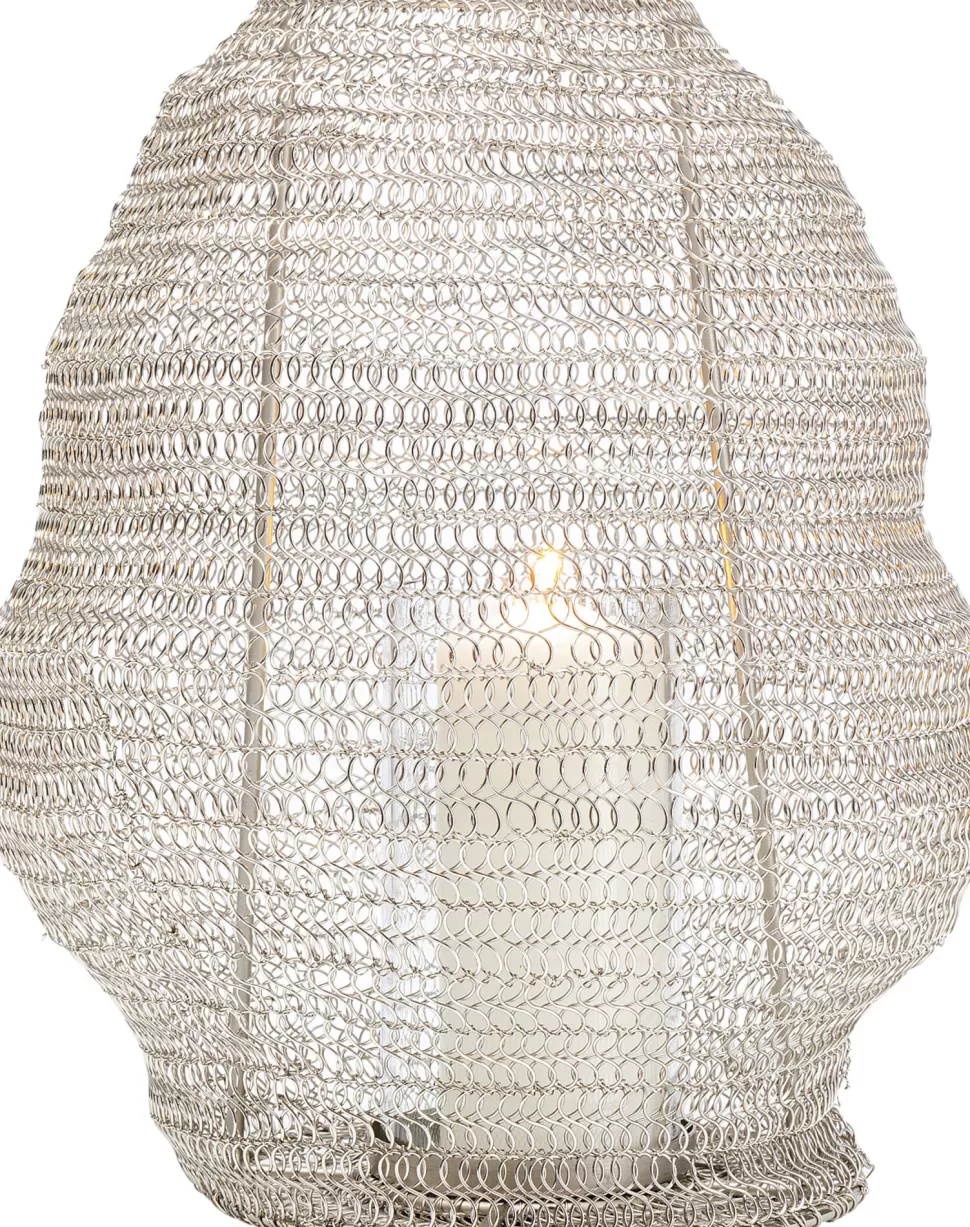 KARE Design Lantaarn Mesh Silver Ø30cm Discount