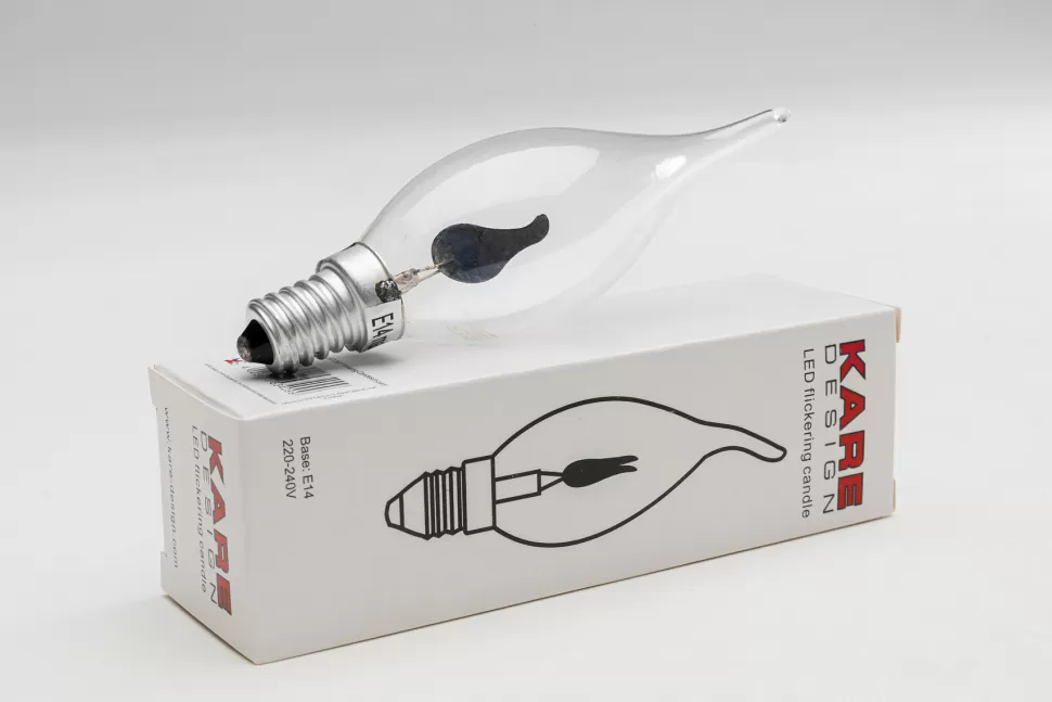 KARE Design Lichtbron With Candle Effect LED (6/Set) New