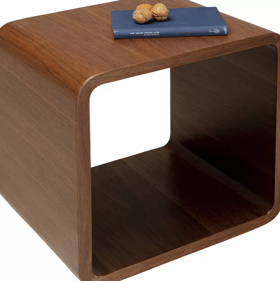 KARE Design Lounge Cube MDF Walnut Clearance