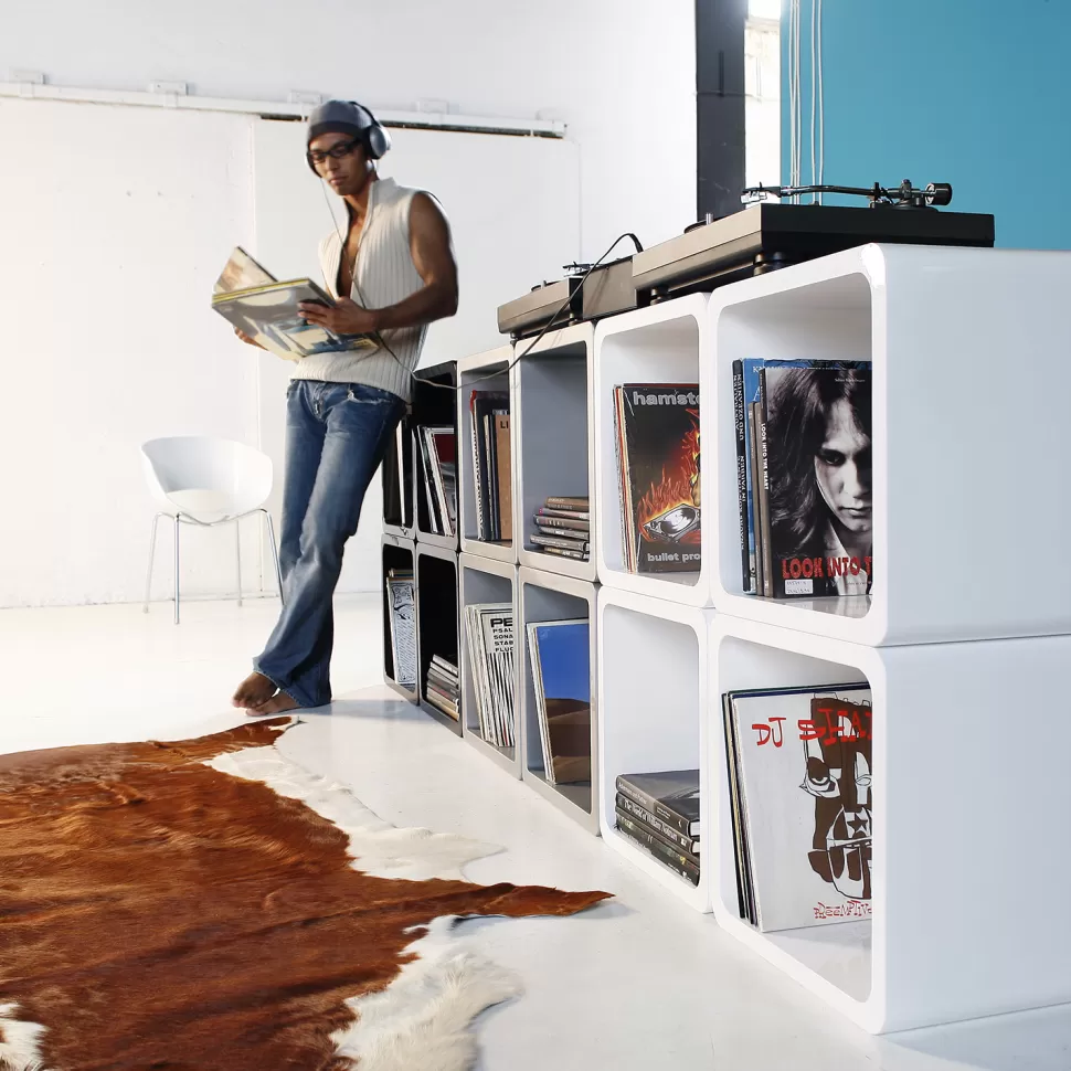 KARE Design Lounge Cube MDF Wit Sale