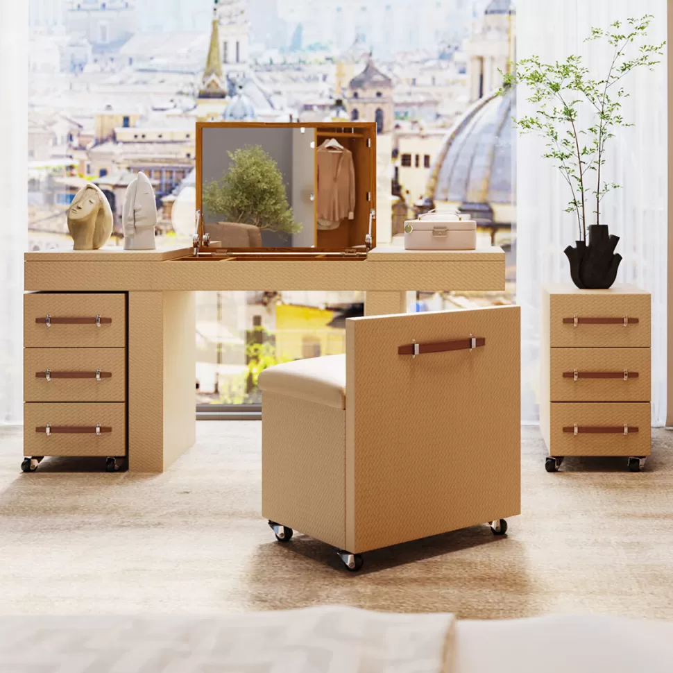 KARE Design Make-up Kast Venezia Cream Fashion