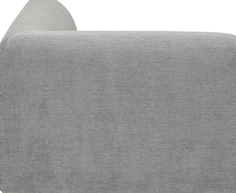 KARE Design Modulaire Bank Lucca End Corner Elements Left Grey 89cm New