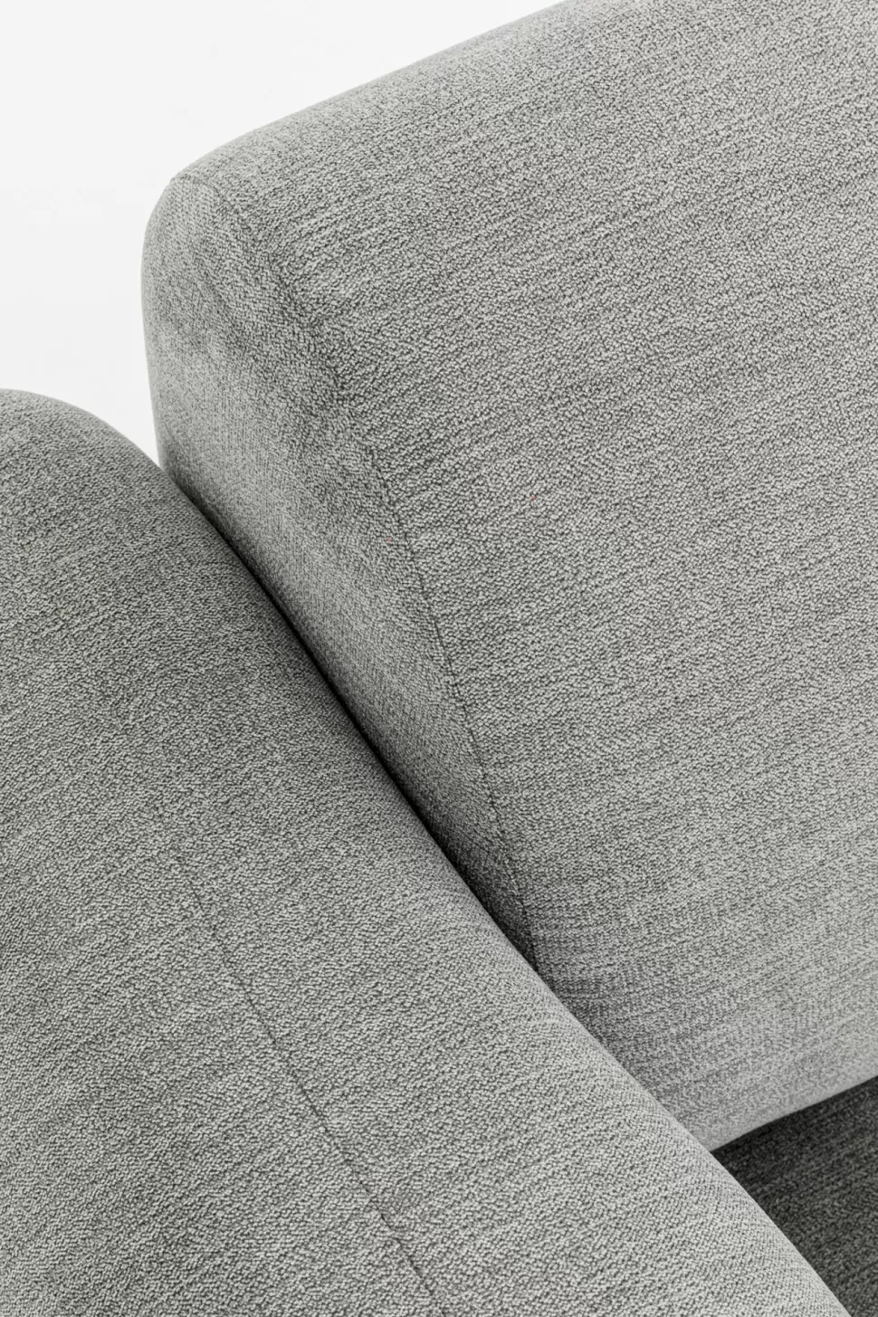 KARE Design Modulaire Bank Lucca End Corner Elements Left Grey 89cm New