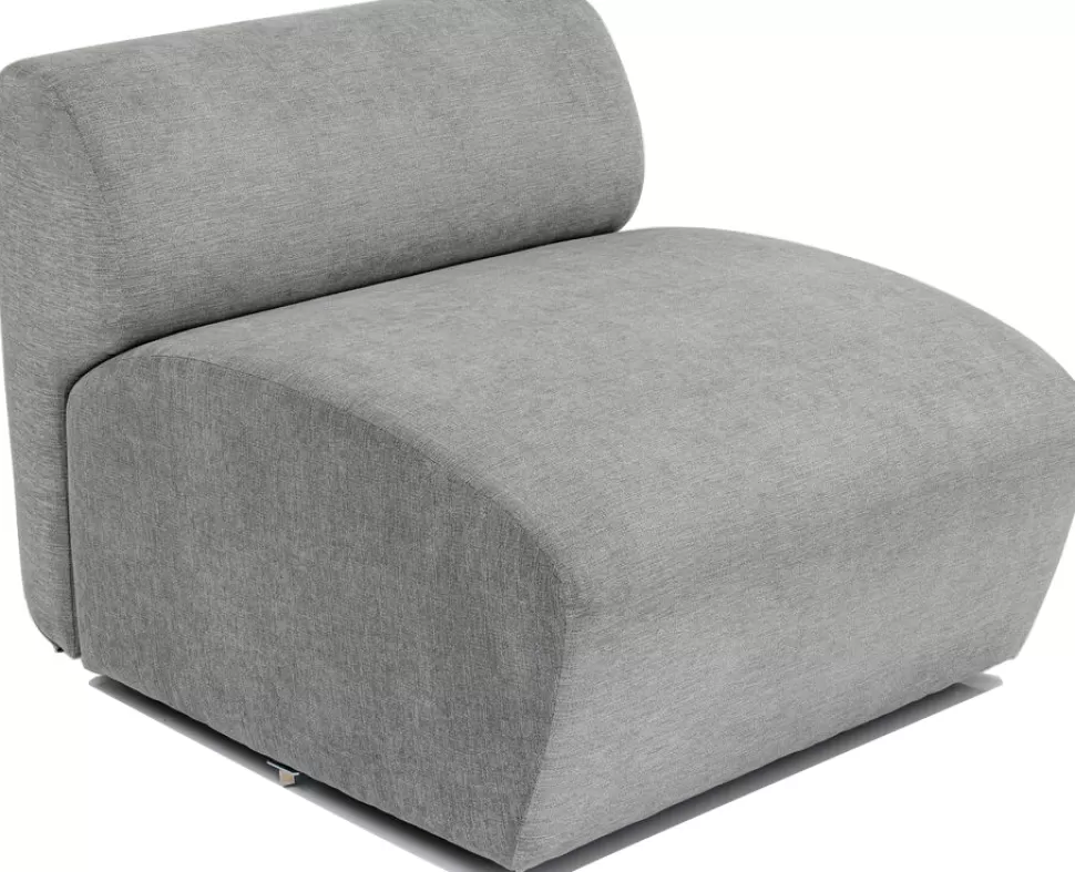 KARE Design Modulaire Bank Lucca Middle Elements Grey 76cm Shop