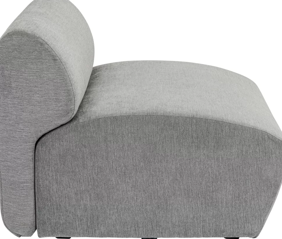 KARE Design Modulaire Bank Lucca Middle Elements Grey 76cm Shop