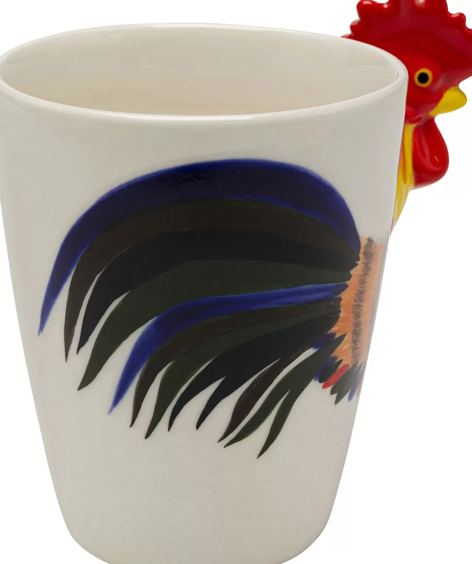 KARE Design Mok Funny Animal Rooster 12cm Outlet