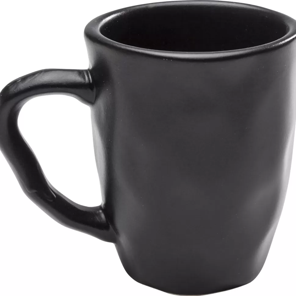 KARE Design Mok Organic Zwart Hot
