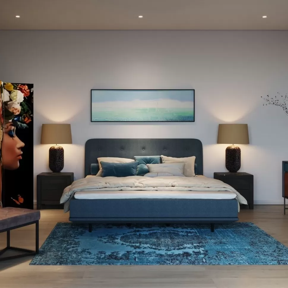KARE Design Nachtkastje Luxury Push 2 Lades Grijs New