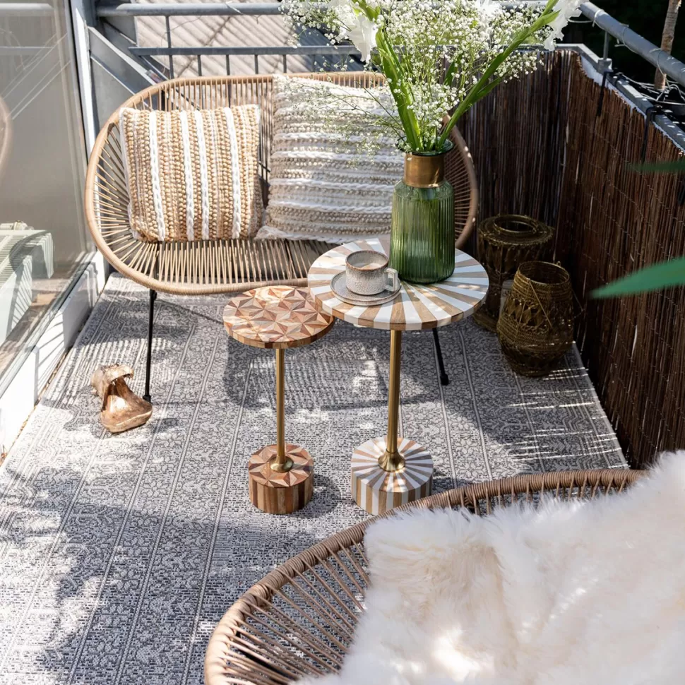 KARE Design Outdoor Vloerkleed Medaillon 160x230cm Cheap