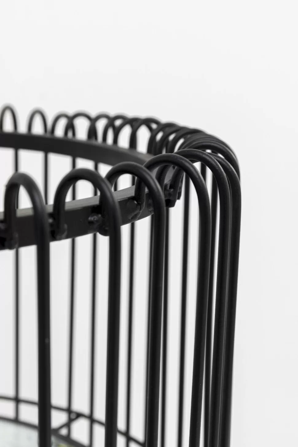 KARE Design Plantenbak Wire Black 70cm Store