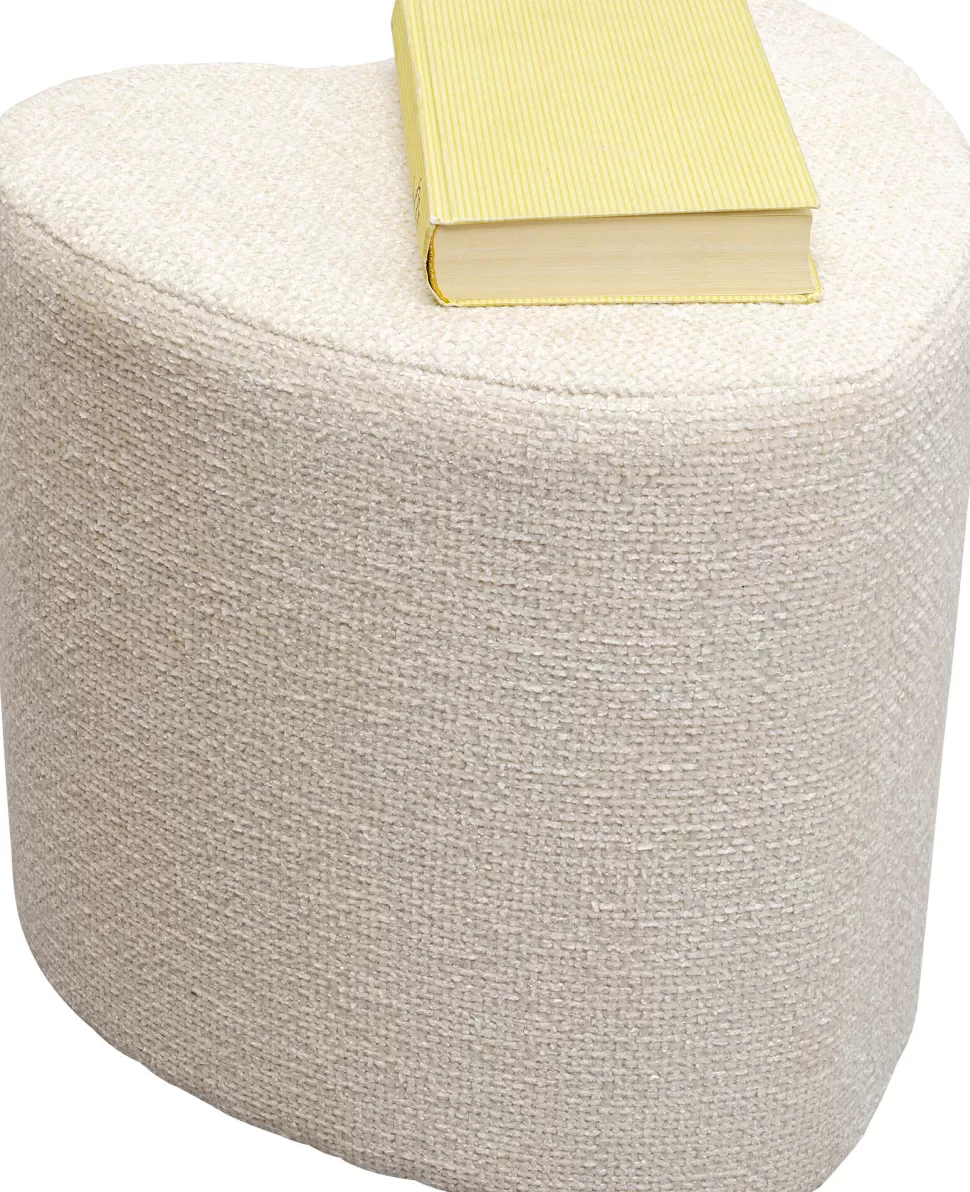 KARE Design Poef Lovely Cream 36x34cm Cheap