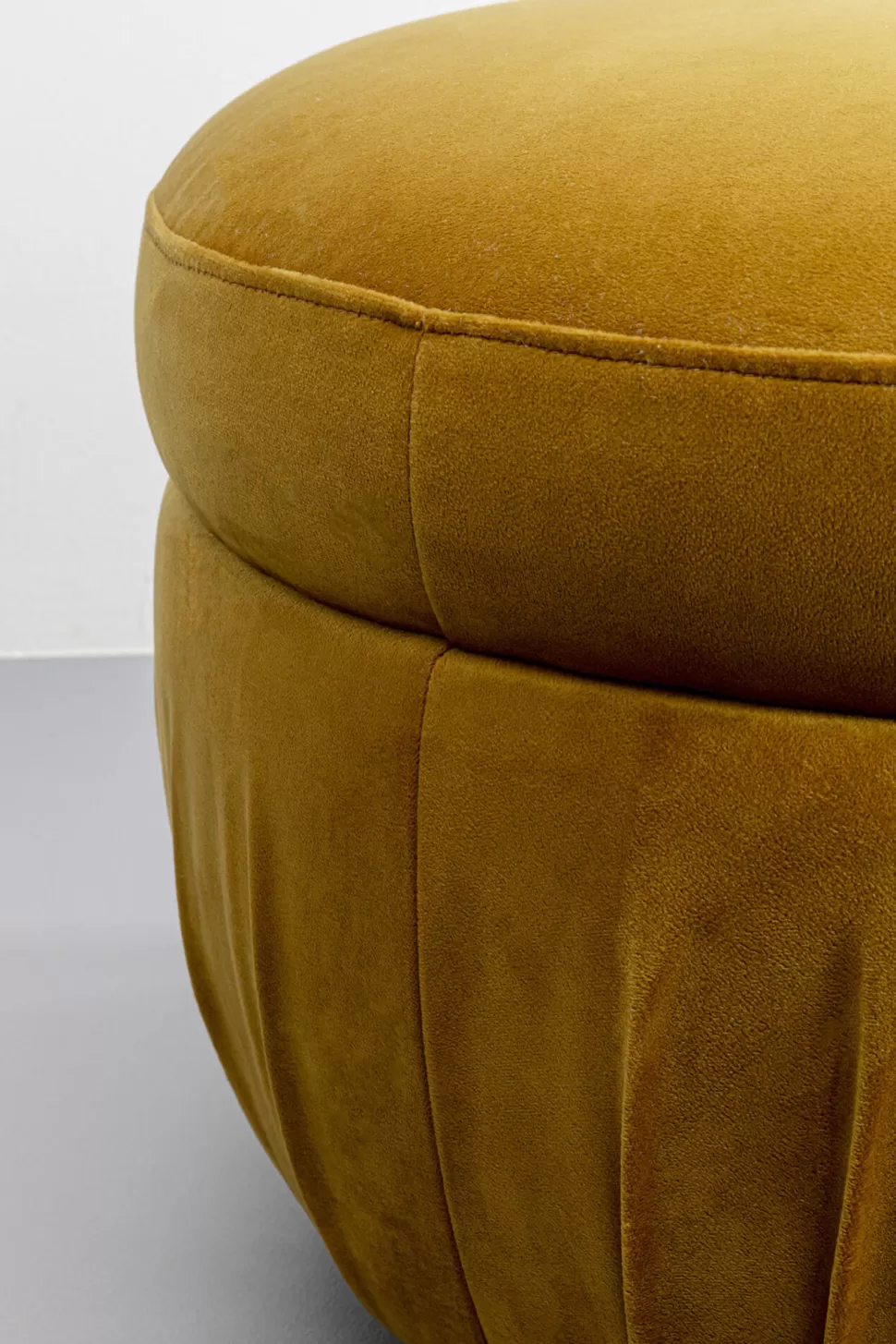 KARE Design Poef Nube Yellow 56cm Discount