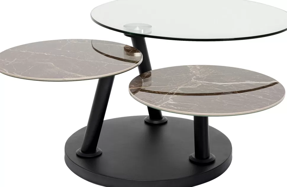 KARE Design Salontafel Avignon 80 (+124)x80cm Flash Sale