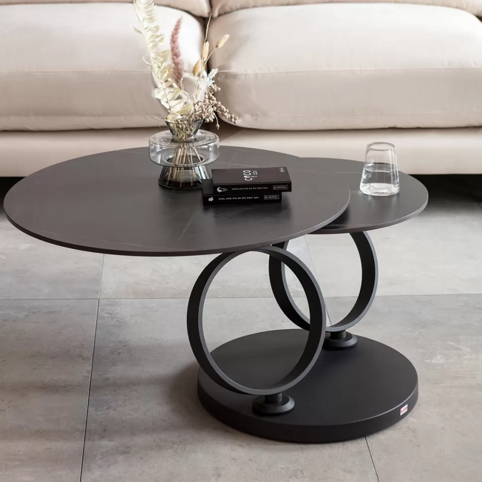 KARE Design Salontafel Beverly Zwart Online