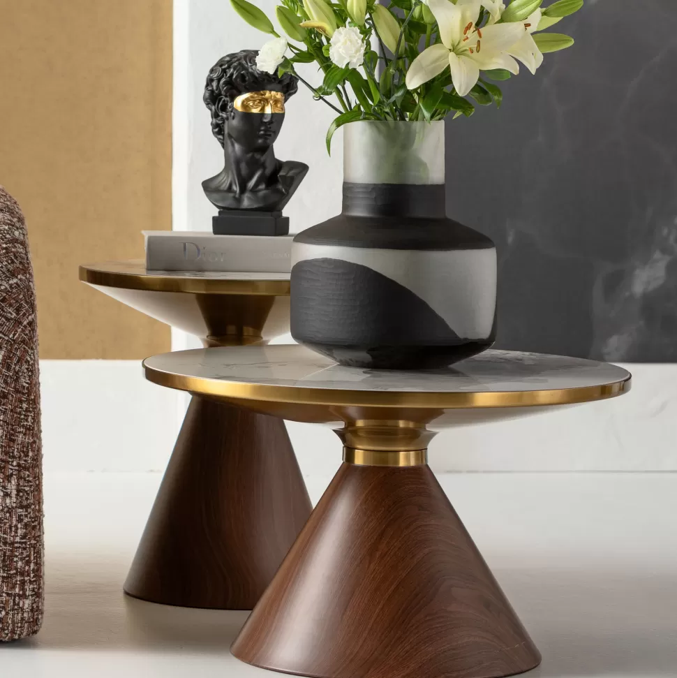KARE Design Salontafel Cono Ceramic 50cm Clearance