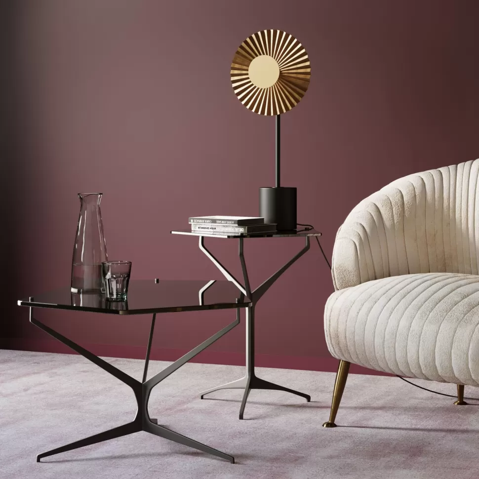 KARE Design Salontafel Dark Space 49x49cm Fashion