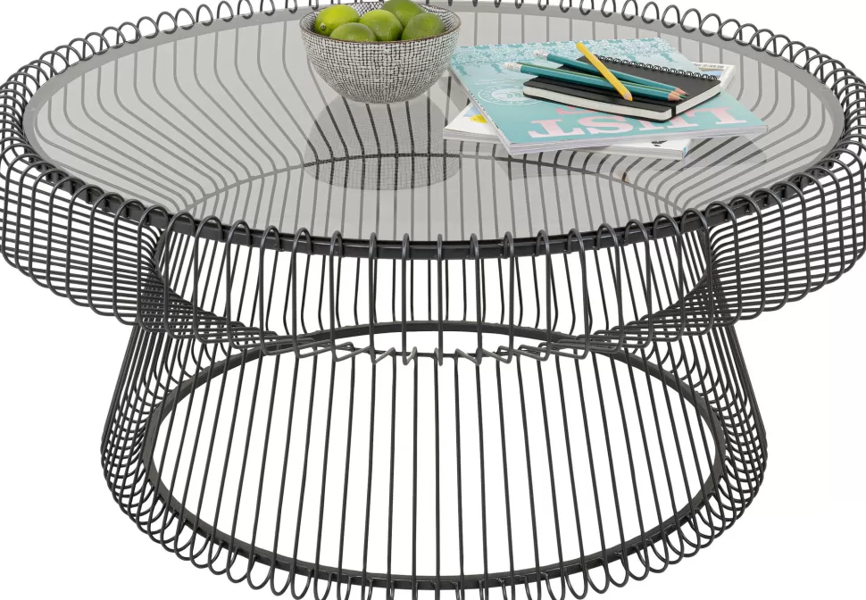 KARE Design Salontafel Lisboa Zwart 86cm Online