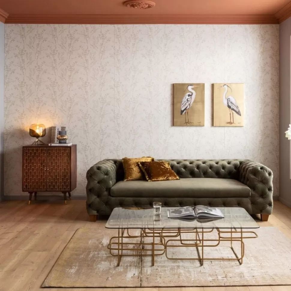 KARE Design Salontafel Meander Gold 140x80cm Clearance