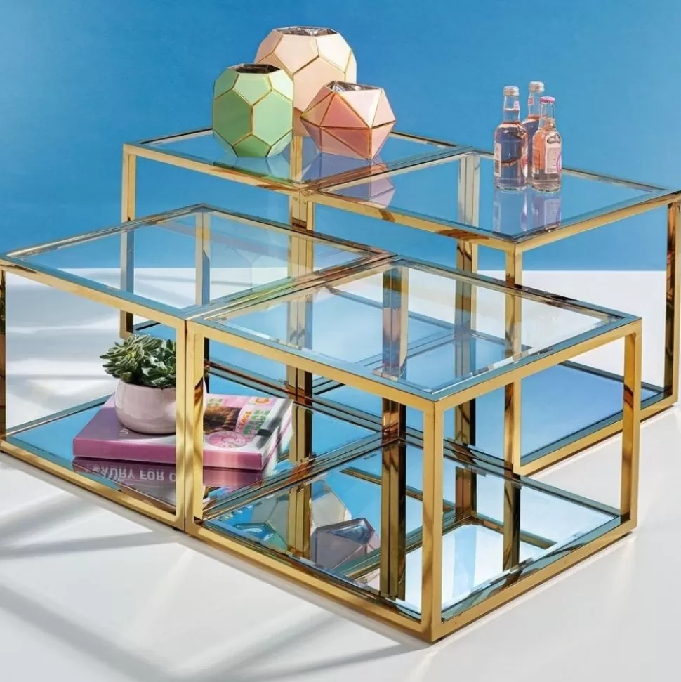 KARE Design Salontafel Orion Goud (4-delig) Flash Sale