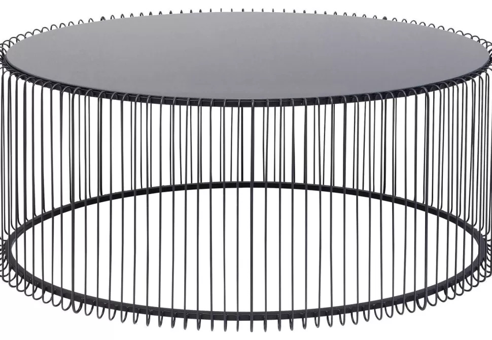 KARE Design Salontafel Wire Uno Zwart 60x90cm Fashion