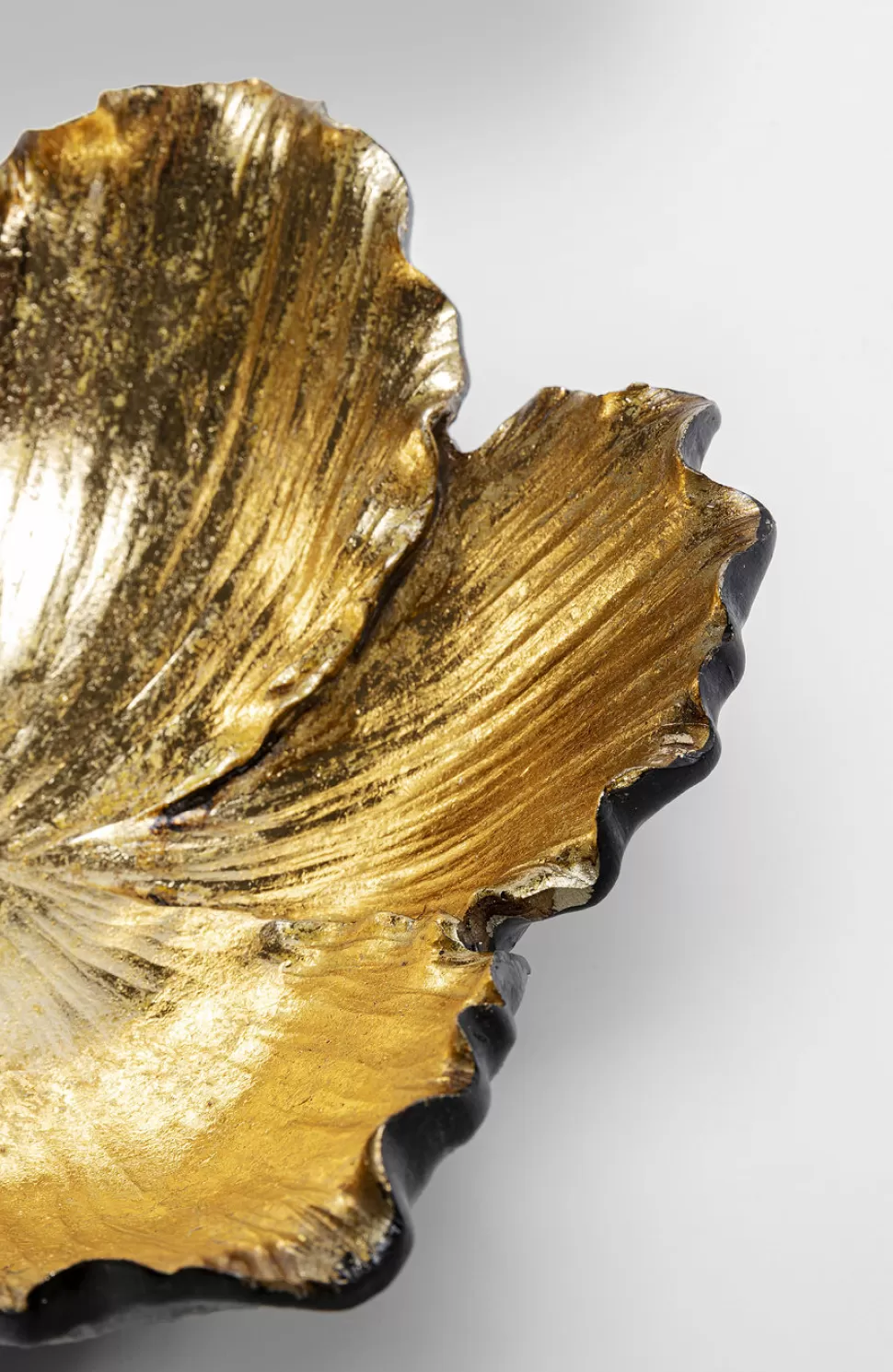 KARE Design Schaal Flower Bloom Zwart Goud Ø20 Online