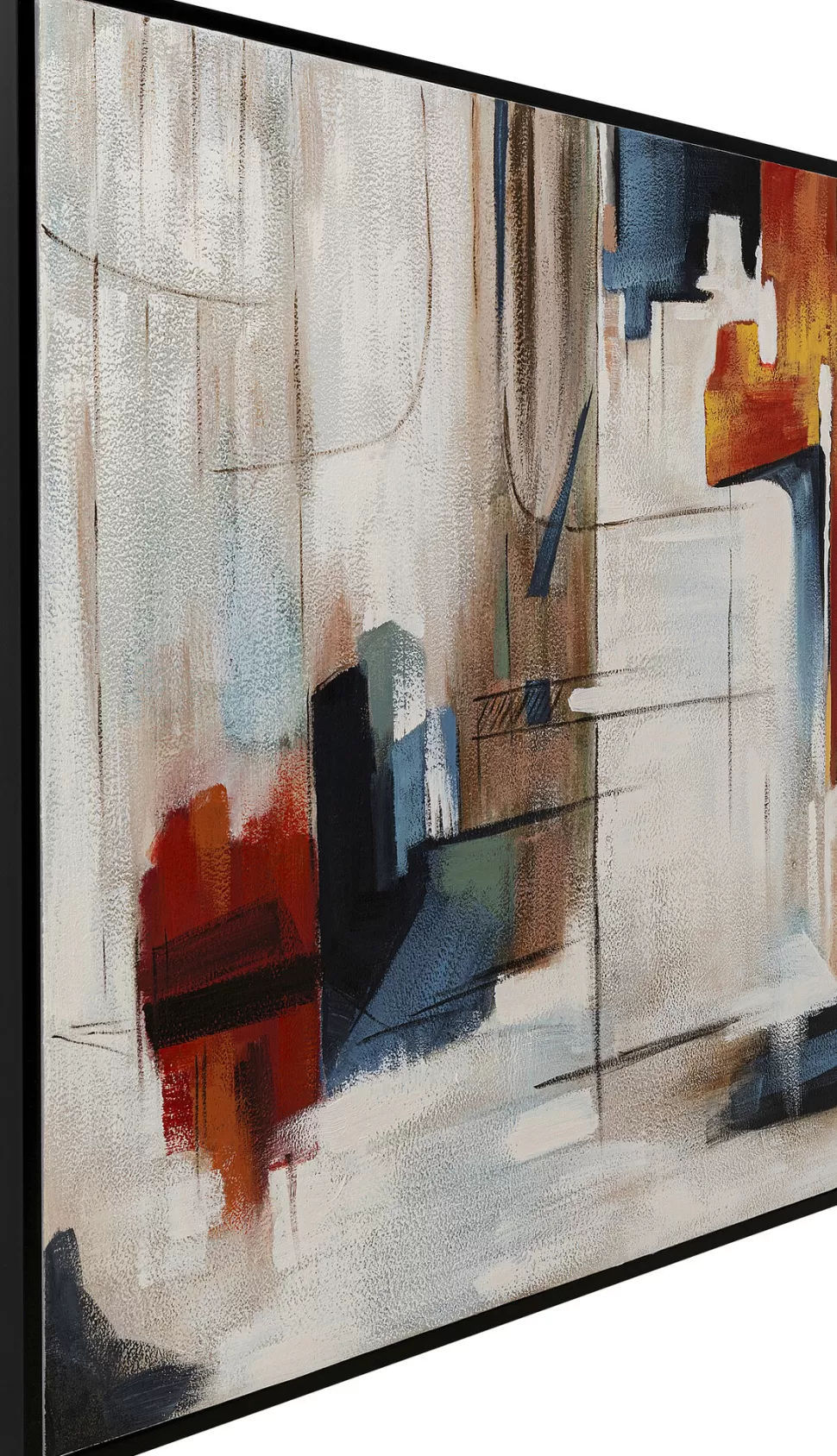 KARE Design Schilderij Met Lijst Visione Oblinquo 100x100cm Best