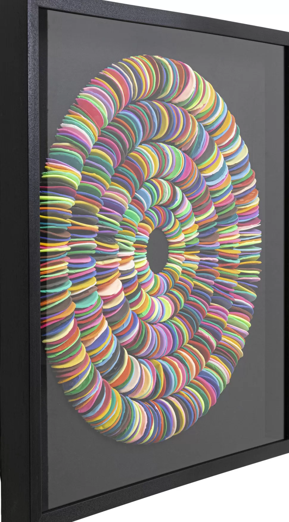 KARE Design Schilderij Pasta Colore Cricles 80x80cm Cheap