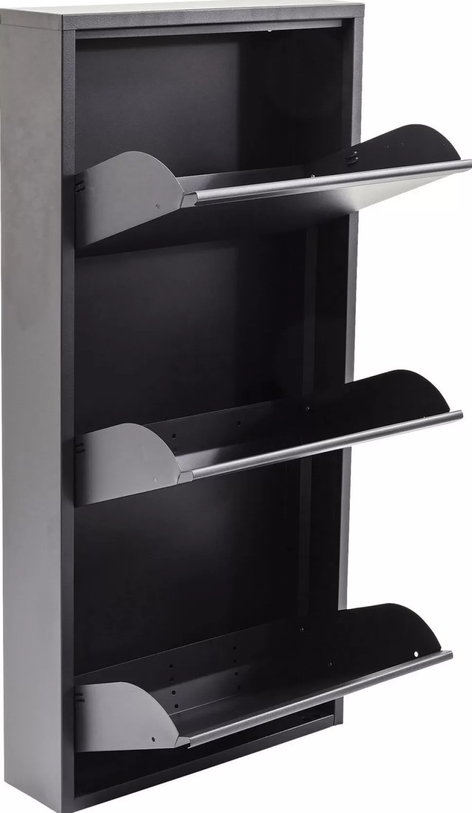 KARE Design Schoenenkast Caruso 3 Anthracite (MO) Best Sale