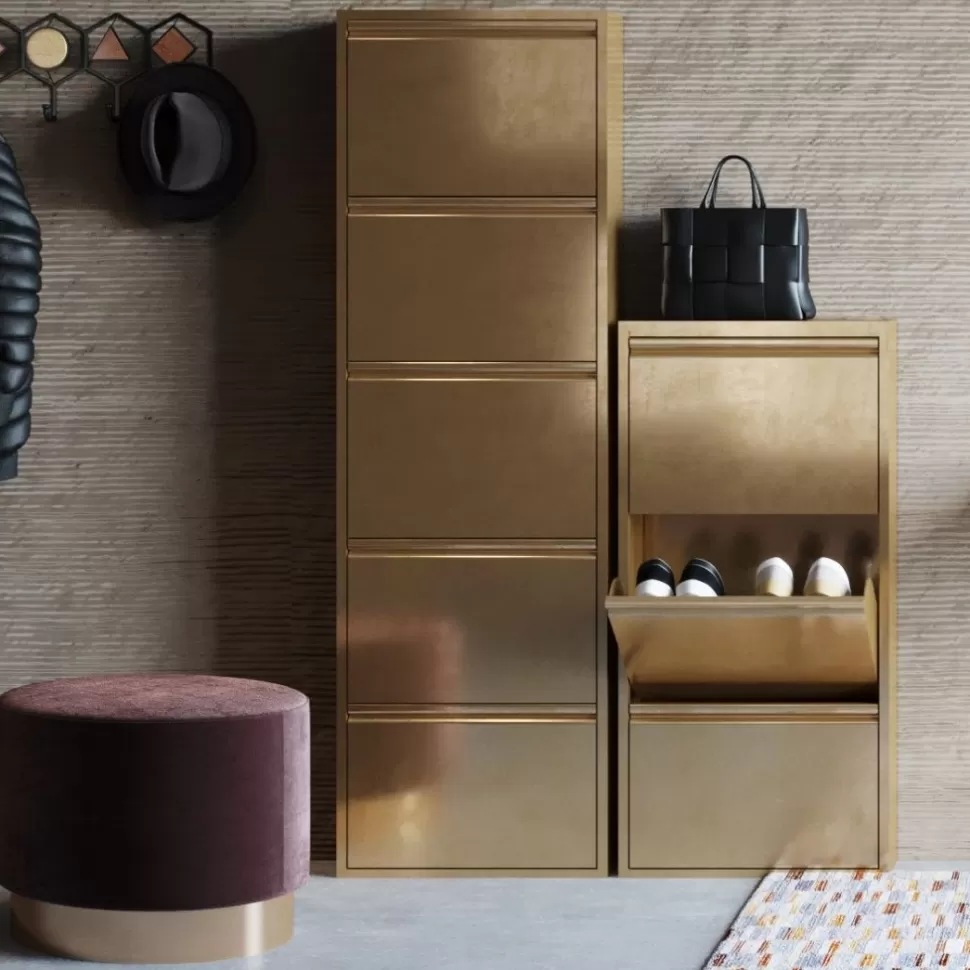 KARE Design Schoenenkast Caruso 3 Bronze (MO) Discount