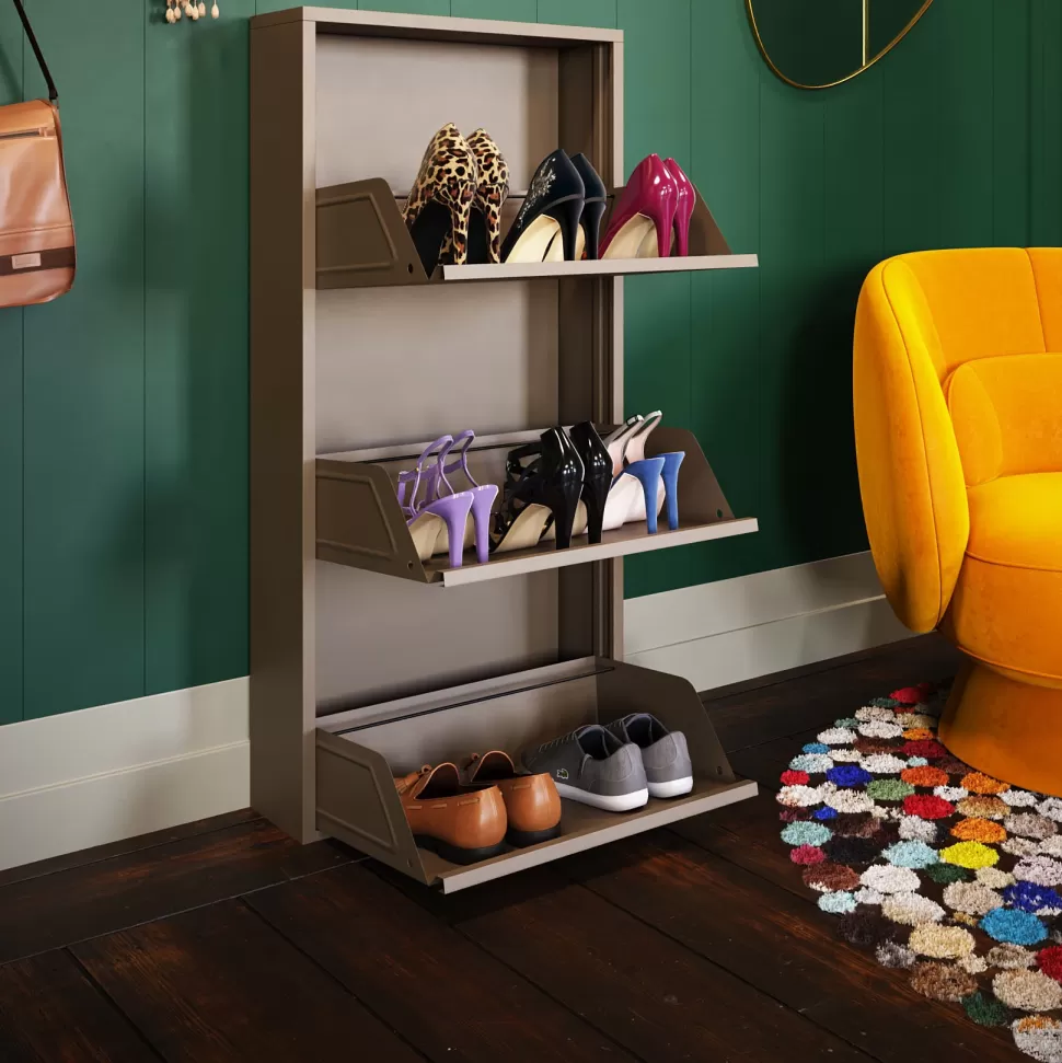 KARE Design Schoenenkast Caruso 3 Taupe (MO) Best