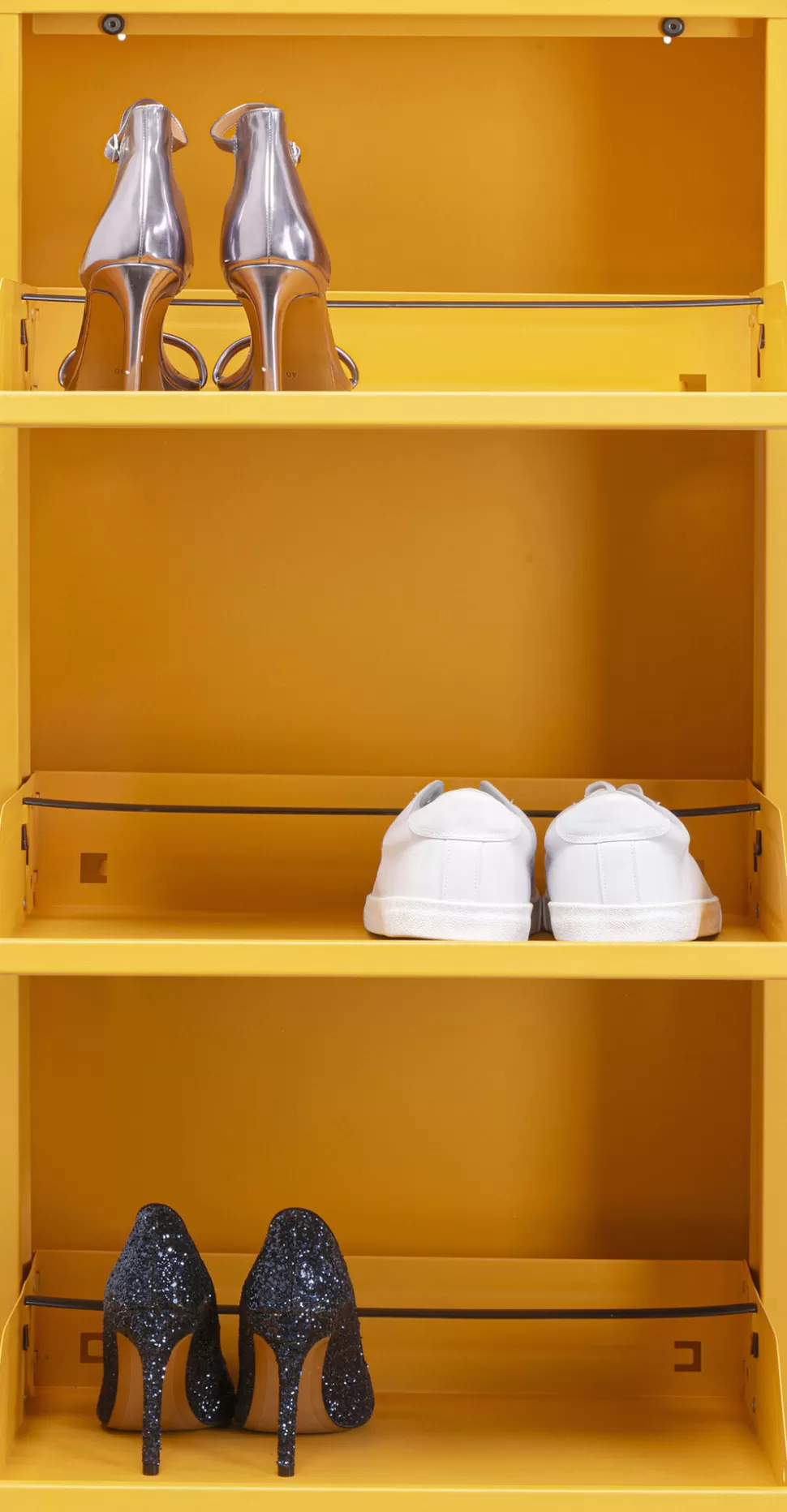 KARE Design Schoenenkast Caruso 3 Yellow (MO) New