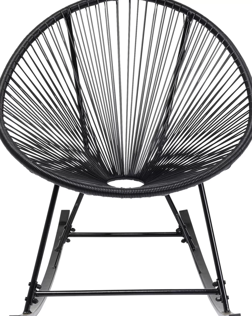 KARE Design Schommelstoel Acapulco Mono Black Hot