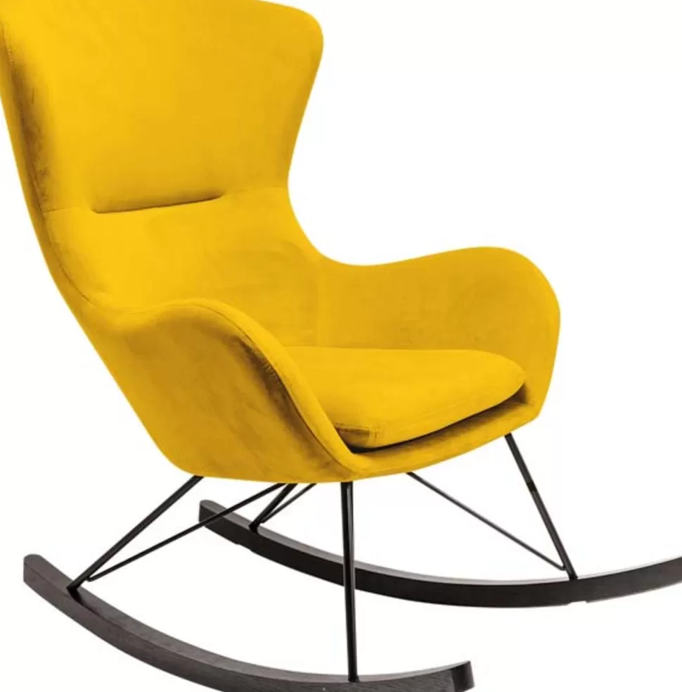 KARE Design Schommelstoel Oslo Yellow Sale