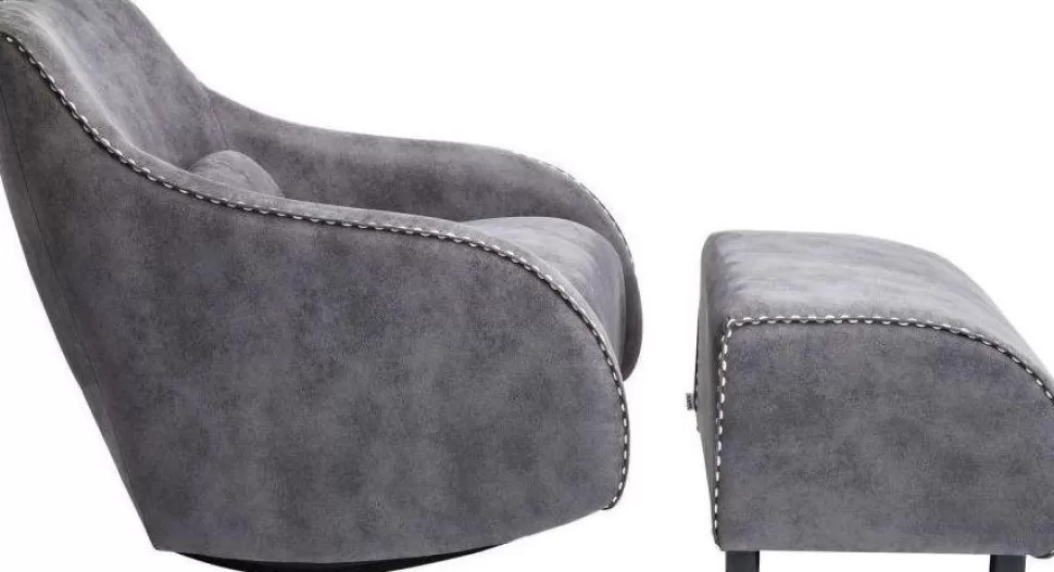 KARE Design Schommelstoel Swing Ritmo Vintage Grijs Cheap