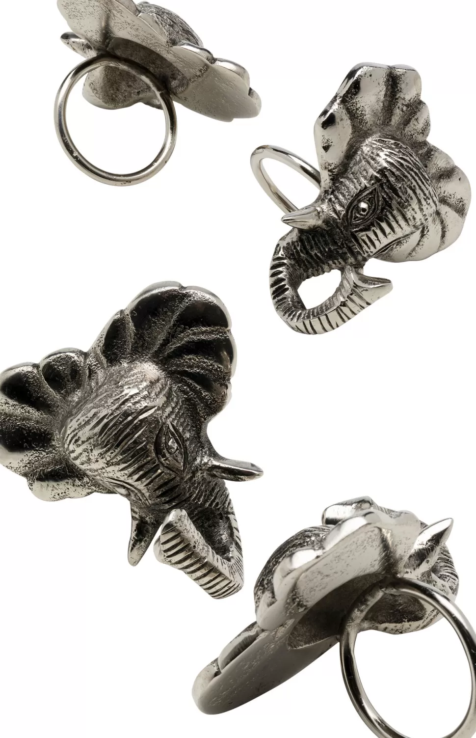 KARE Design Servetringen Happy Elephants (4/Set) Sale