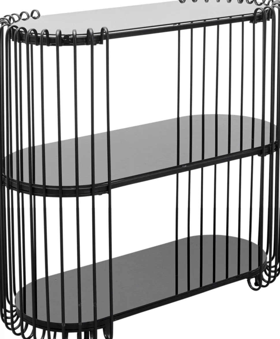 KARE Design Sidetable Wire Black 81x78cm Online